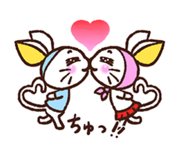 rabbicat sticker #3886561