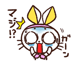 rabbicat sticker #3886563