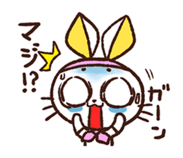 rabbicat sticker #3886563