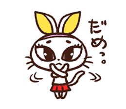 rabbicat sticker #3886565