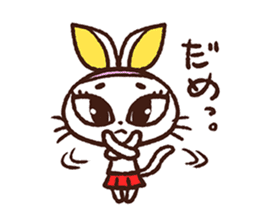 rabbicat sticker #3886565