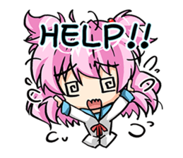 Yuru Kyun!? Words sticker #3886896