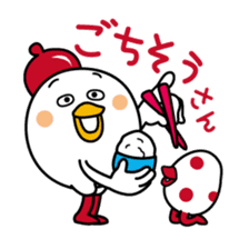 Tot of chicken 5 /Japanese version sticker #3888211