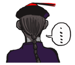 When Chinese Vampire meets Zombie sticker #3888383