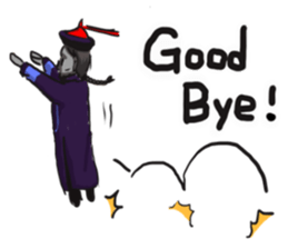 When Chinese Vampire meets Zombie sticker #3888393