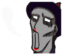 When Chinese Vampire meets Zombie sticker #3888397