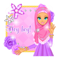 Lady Stickers2-English- by warmthcreate sticker #3888441