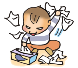 The apple of my eye sticker #3888490