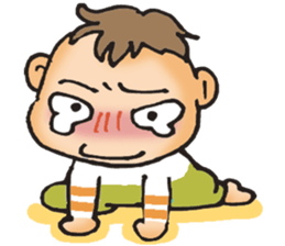 The apple of my eye sticker #3888493