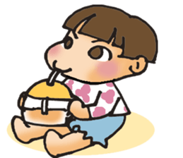 The apple of my eye sticker #3888495