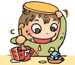 The apple of my eye sticker #3888506