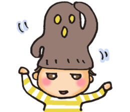 The apple of my eye sticker #3888511