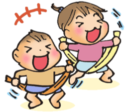 The apple of my eye sticker #3888522