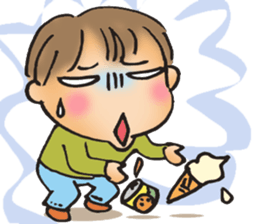 The apple of my eye sticker #3888523