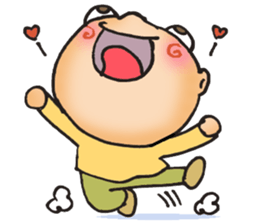 The apple of my eye sticker #3888526