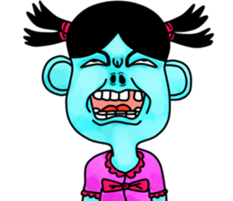 Alien  baby (E.T baby5) sticker #3888813