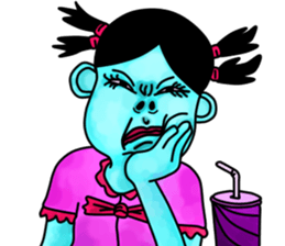 Alien  baby (E.T baby5) sticker #3888821