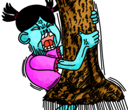 Alien  baby (E.T baby5) sticker #3888827