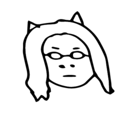 maji neko sticker #3888958