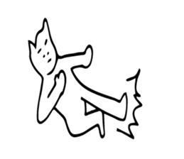 maji neko sticker #3888959