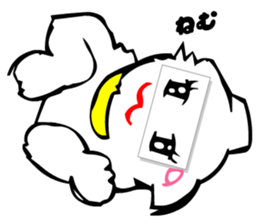 Masquerade Montage Cat sticker #3889460