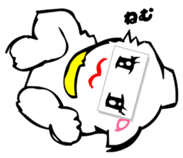 Masquerade Montage Cat sticker #3889460