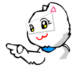 Masquerade Montage Cat sticker #3889478