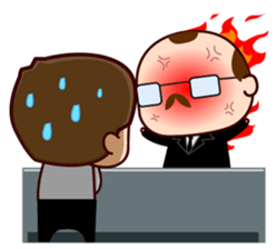 Kingdom of Employee (men) sticker #3889595