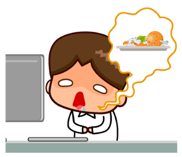 Kingdom of Employee (men) sticker #3889597