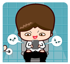 Kingdom of Employee (men) sticker #3889600