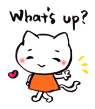 Lovely Cat & Bunny sticker #3890210