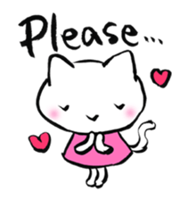 Lovely Cat & Bunny sticker #3890218