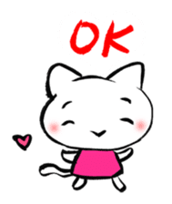 Lovely Cat & Bunny sticker #3890219