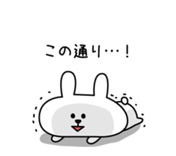 Support of rabbit sticker #3890293