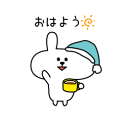 Support of rabbit sticker #3890294