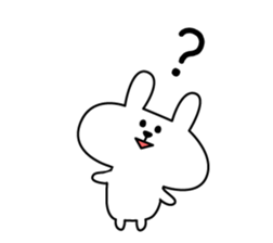 Support of rabbit sticker #3890300