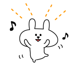Support of rabbit sticker #3890304