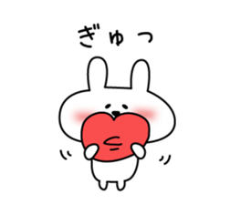 Support of rabbit sticker #3890310