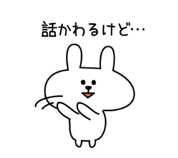 Support of rabbit sticker #3890317