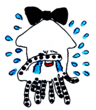 pretty squid sticker #3890518