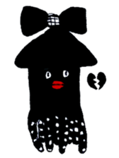 pretty squid sticker #3890522