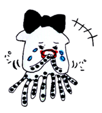 pretty squid sticker #3890525