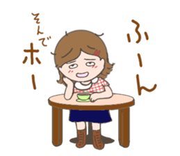 Tsukimi's Girls' Talk sticker #3890692