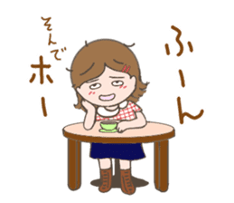 Tsukimi's Girls' Talk sticker #3890692