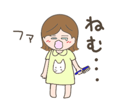 Tsukimi's Girls' Talk sticker #3890701
