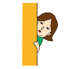 Beauty wild woman sticker #3891372