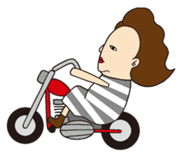 Beauty wild woman sticker #3891403