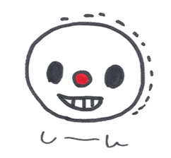 Red-Nosed Boy sticker #3892373