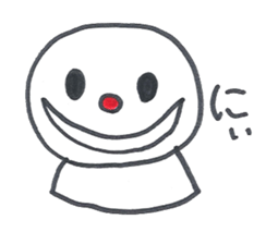 Red-Nosed Boy sticker #3892386