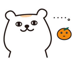 Chewy bear with Orange 2 (Japanese) sticker #3892504